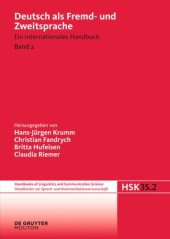 book Deutsch als Fremd- und Zweitsprache: 2. Halbband