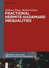 book Fractional Hermite-Hadamard Inequalities