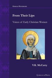 book From Their Lips: Voices of Early Christian Women