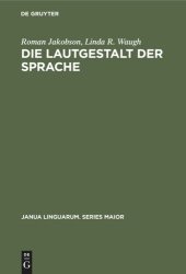 book Die Lautgestalt der Sprache