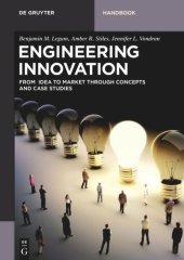 book Engineering Innovation: From idea to market through concepts and case studies