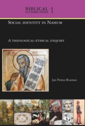 book Volume 1: A theological-ethical enquiry