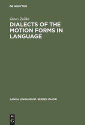 book Dialects of the Motion Forms in Language