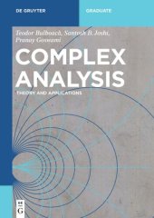 book Complex Analysis: Theory and Applications