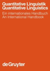 book Quantitative Linguistik / Quantitative Linguistics: Ein internationales Handbuch / An International Handbook