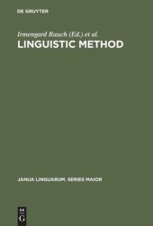 book Linguistic Method: Essays in Honor of Herbert Penzl