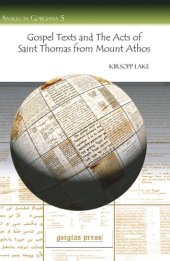 book Gospel Texts and the Acts of Saint Thomas from Mount Athos