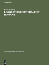 book Linguistique générale et romane: Etudes en allemand, anglais, espagnol et français