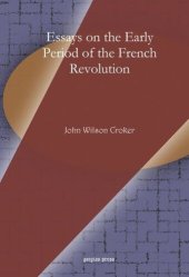 book Essays on the Early Period of the French Revolution