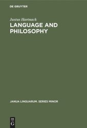 book Language and Philosophy