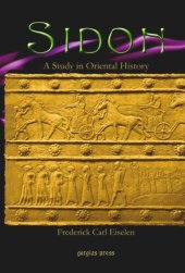 book Sidon: A Study in Oriental History