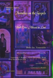 book Homilies on the Gospels: Book One: Advent to Lent