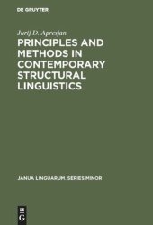 book Principles and Methods in Contemporary Structural Linguistics