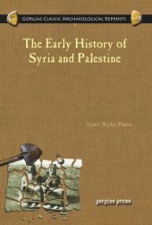 book The Early History of Syria and Palestine