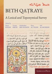 book Beth Qaṭraye: A Lexical and Toponymical Survey