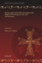 book Syriac and Antiochian Exegesis and Biblical Theology for the 3rd Millennium