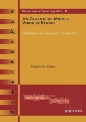 book An Outline of Middle Voice in Syriac: Evidences of a Linguistic Category