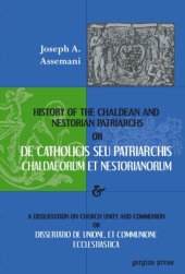 book De Catholicis seu Patriarchis Chaldaeorum et Nestorianorum