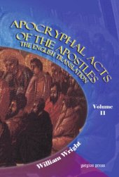 book Apocryphal Acts of the Apostles