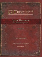 book Syriac Thesaurus: Thesaurus Syriacus