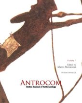 book Antrocom: Journal of Anthropology, Vol. 7