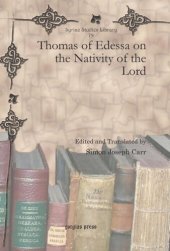 book Thomas of Edessa on the Nativity of the Lord