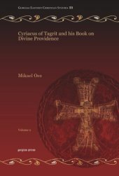 book Cyriacus of Tagrit and his Book on Divine Providence