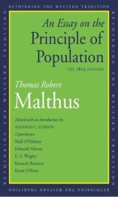 book An Essay on the Principle of Population: The 1803 Edition