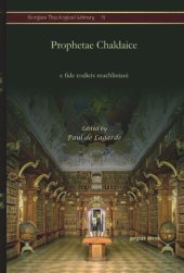 book Prophetae Chaldaice: e fide codicis reuchliniani