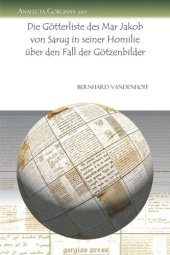 book Die Götterliste des Mar Jakob von Sarug in seiner Homilie über den Fall der Götzenbilder