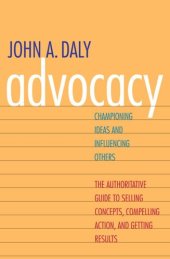 book Advocacy: Championing Ideas and Influencing Others