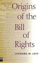 book Origins of the Bill of Rights