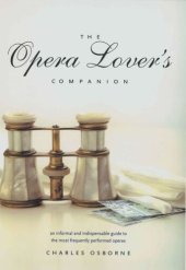 book The Opera Lover’s Companion