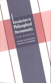 book Introduction to Philosophical Hermeneutics