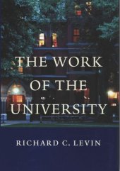 book The Work of the University