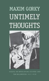 book Untimely Thoughts