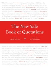 book The New Yale Book of Quotations