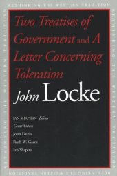 book Two Treatises of Government and A Letter Concerning Toleration