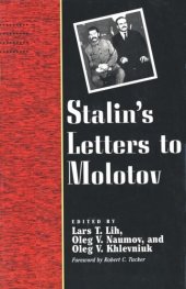 book Stalin's Letters to Molotov, 1925-1936