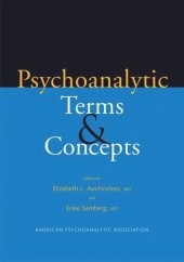 book Psychoanalytic Terms and Concepts