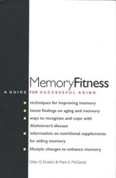 book Memory Fitness: A Guide for Successful Aging