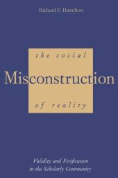 book The Social Misconstruction of Reality