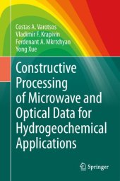 book Constructive Processing of Microwave and Optical Data for Hydrogeochemical Applications