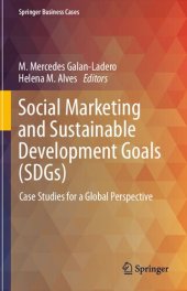 book Social Marketing and Sustainable Development Goals (SDGs): Case Studies for a Global Perspective