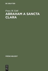 book Abraham a Sancta Clara: Vom Prediger zum Schriftsteller