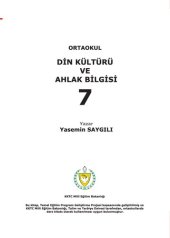 book Ortaokul. Din Kültürü ve Ahlak Bilgisi 7