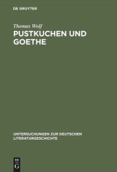 book Pustkuchen und Goethe: Die Streitschrift als produktives Verwirrspiel