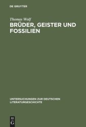 book Brüder, Geister und Fossilien: Eduard Mörikes Erfahrungen der Umwelt