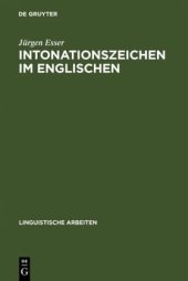 book Intonationszeichen im Englischen