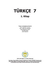 book Türkçe 7. 1. Kitap